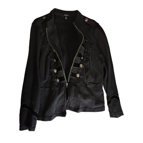 Torrid Black Blazer with Silver Accents - Picture 2 of 9